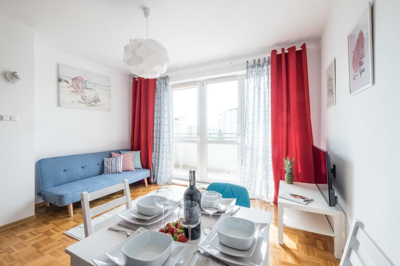 Blue Sky Apartment Varšava Exteriér fotografie