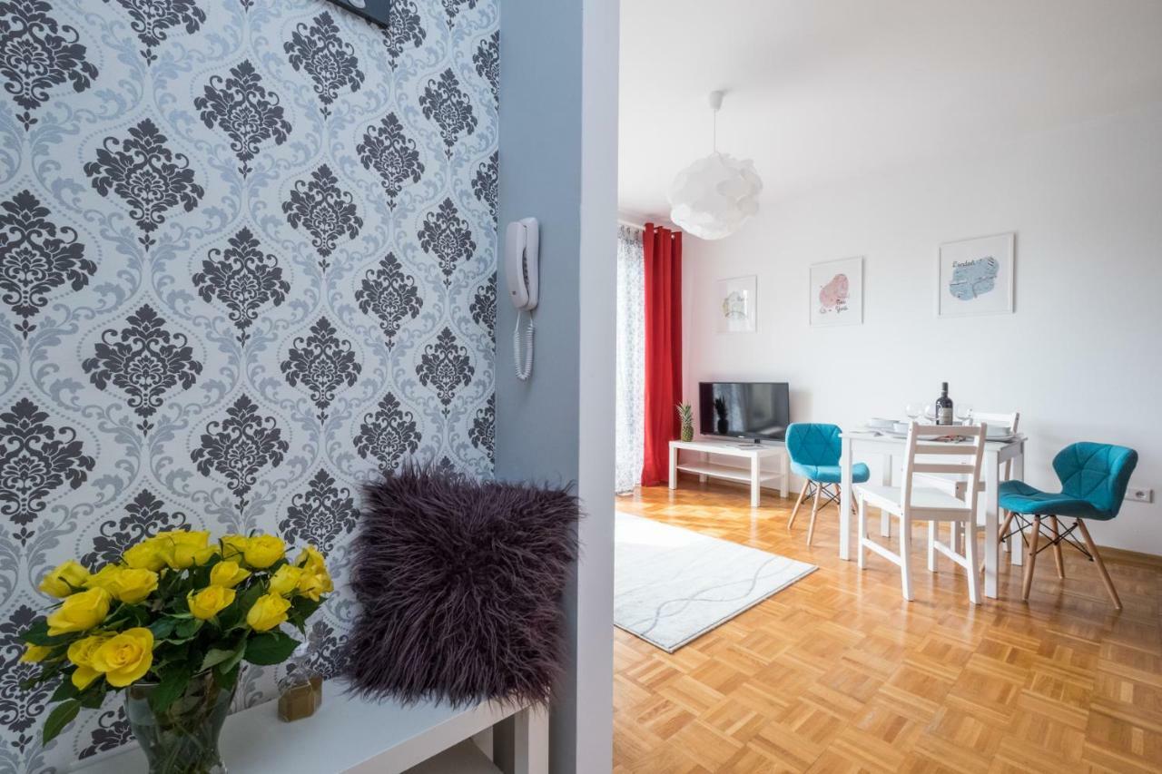 Blue Sky Apartment Varšava Exteriér fotografie