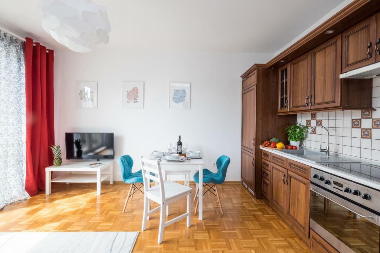 Blue Sky Apartment Varšava Exteriér fotografie