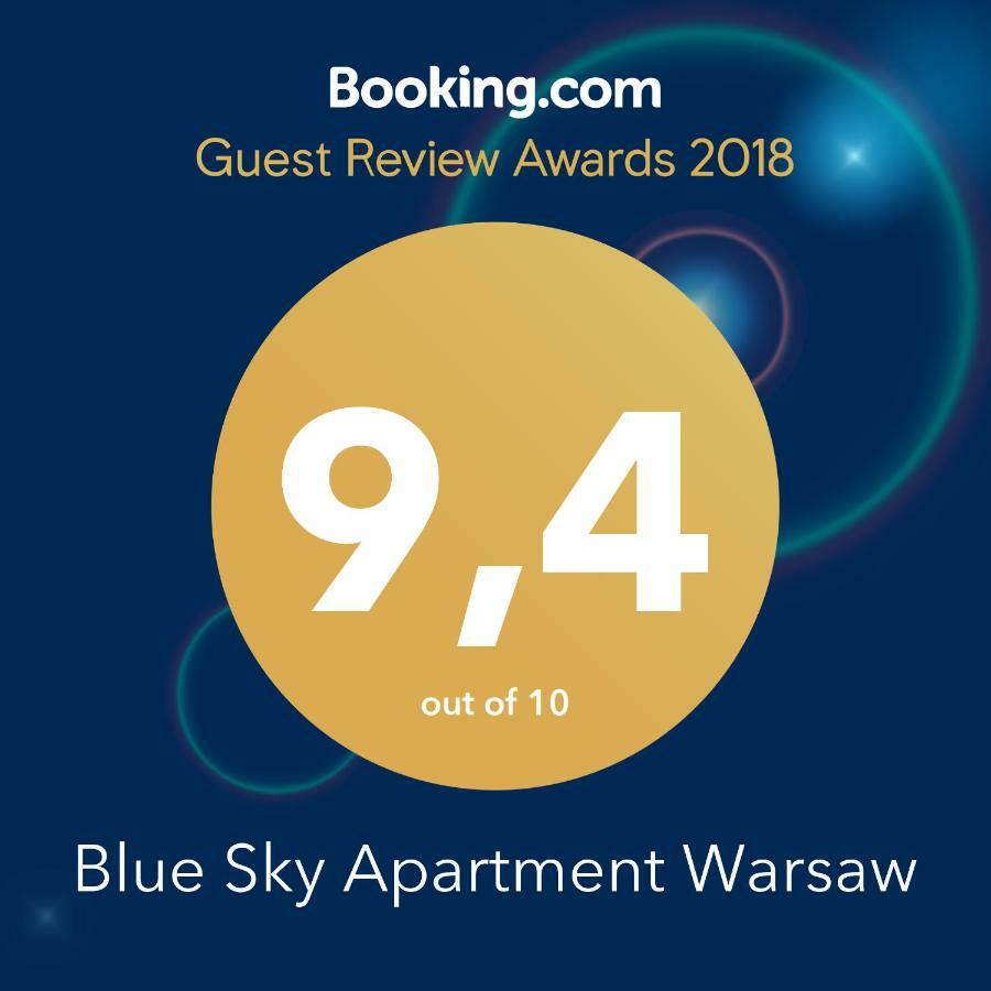 Blue Sky Apartment Varšava Exteriér fotografie